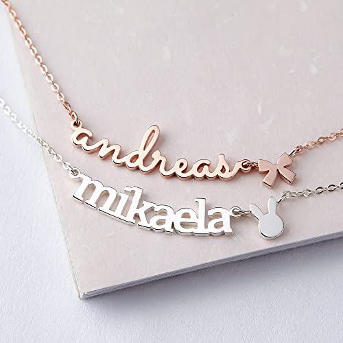 Girls Necklace with name (customizable)