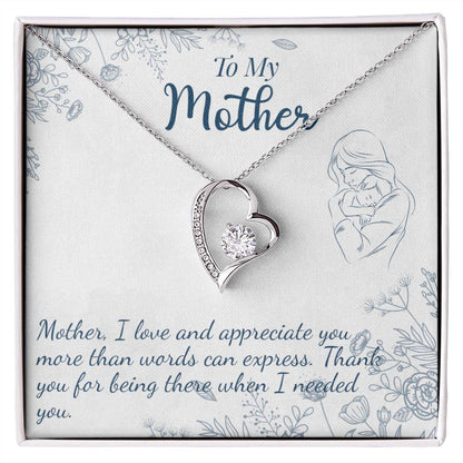 Forever Love Necklace to Mother
