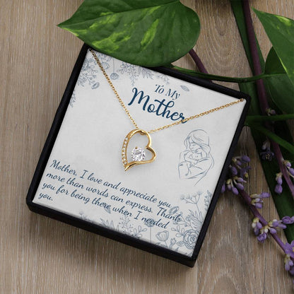Forever Love Necklace to Mother